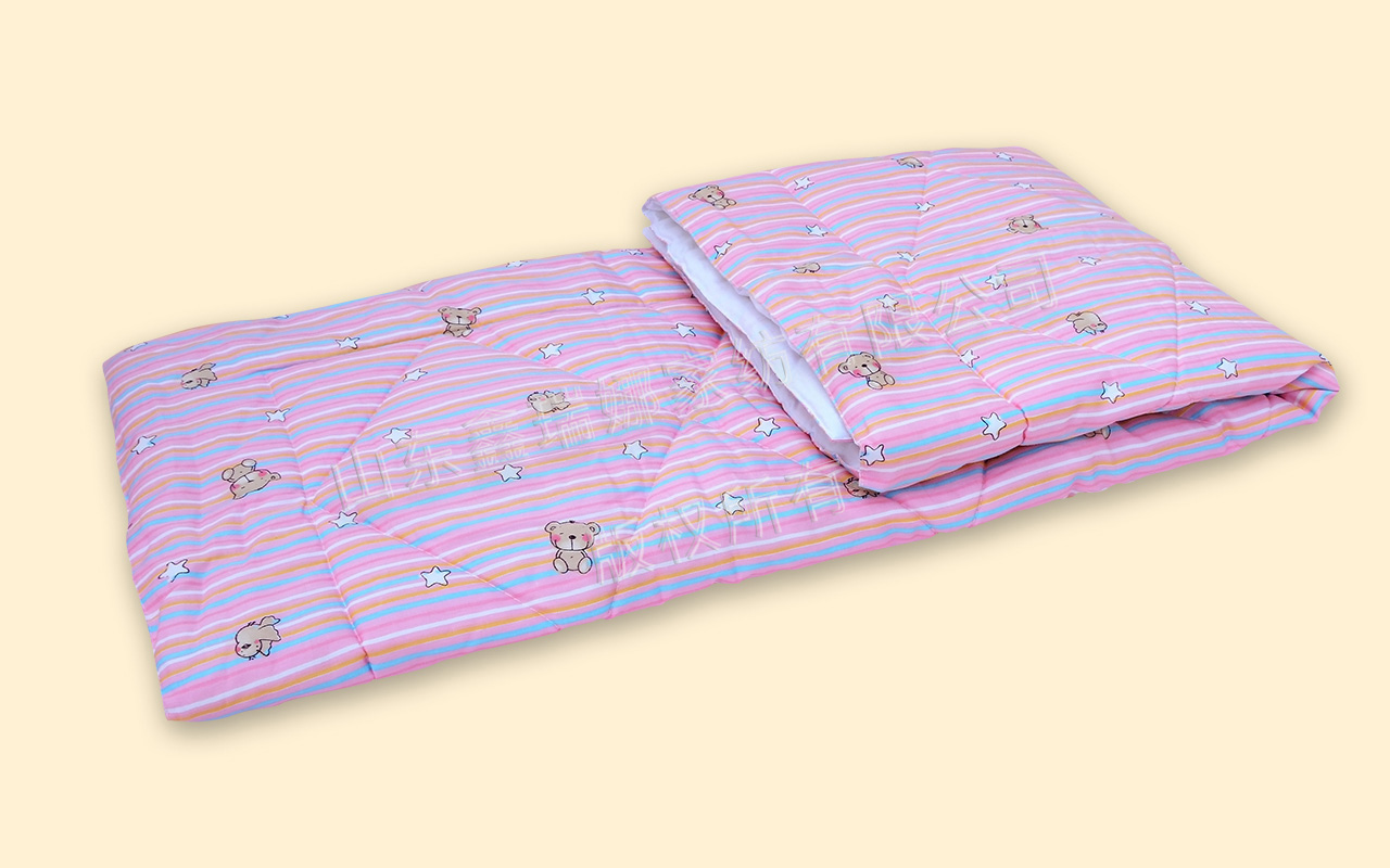 純棉嬰兒抱被(梭織)特寫-整體效果